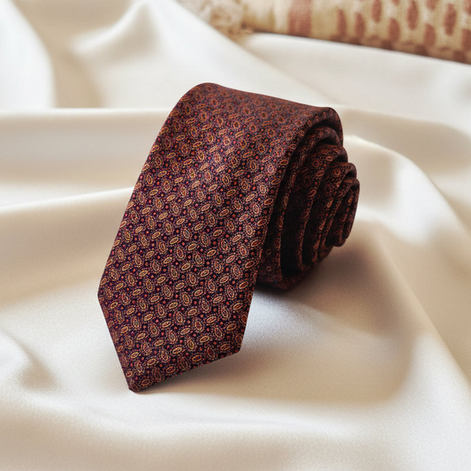 Gravata PAISLEY MICROESTAMPA